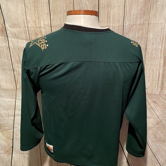 Vintage Dallas Stars Green Jersey size XL(18) - Picture 4 of 10